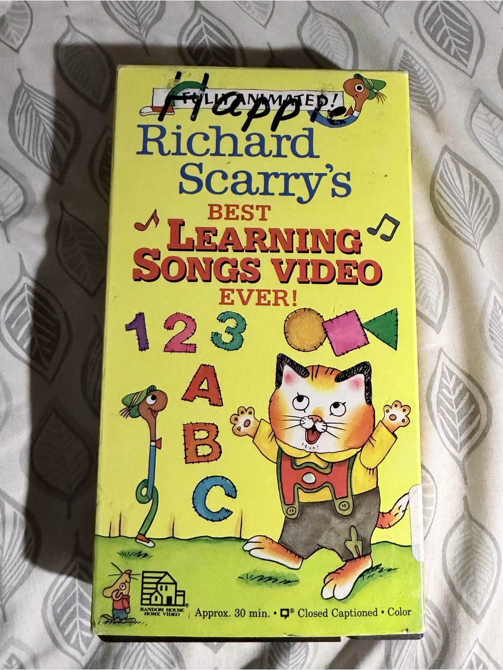Richard Scarry's Best Learning Songs Video ABC 123 Toddler Homeschooling